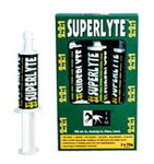 Superlyte Paste (3*70g) Ger hästägaren en bekväm, lättanvänd, snabb "elektrolyt återställare". 
