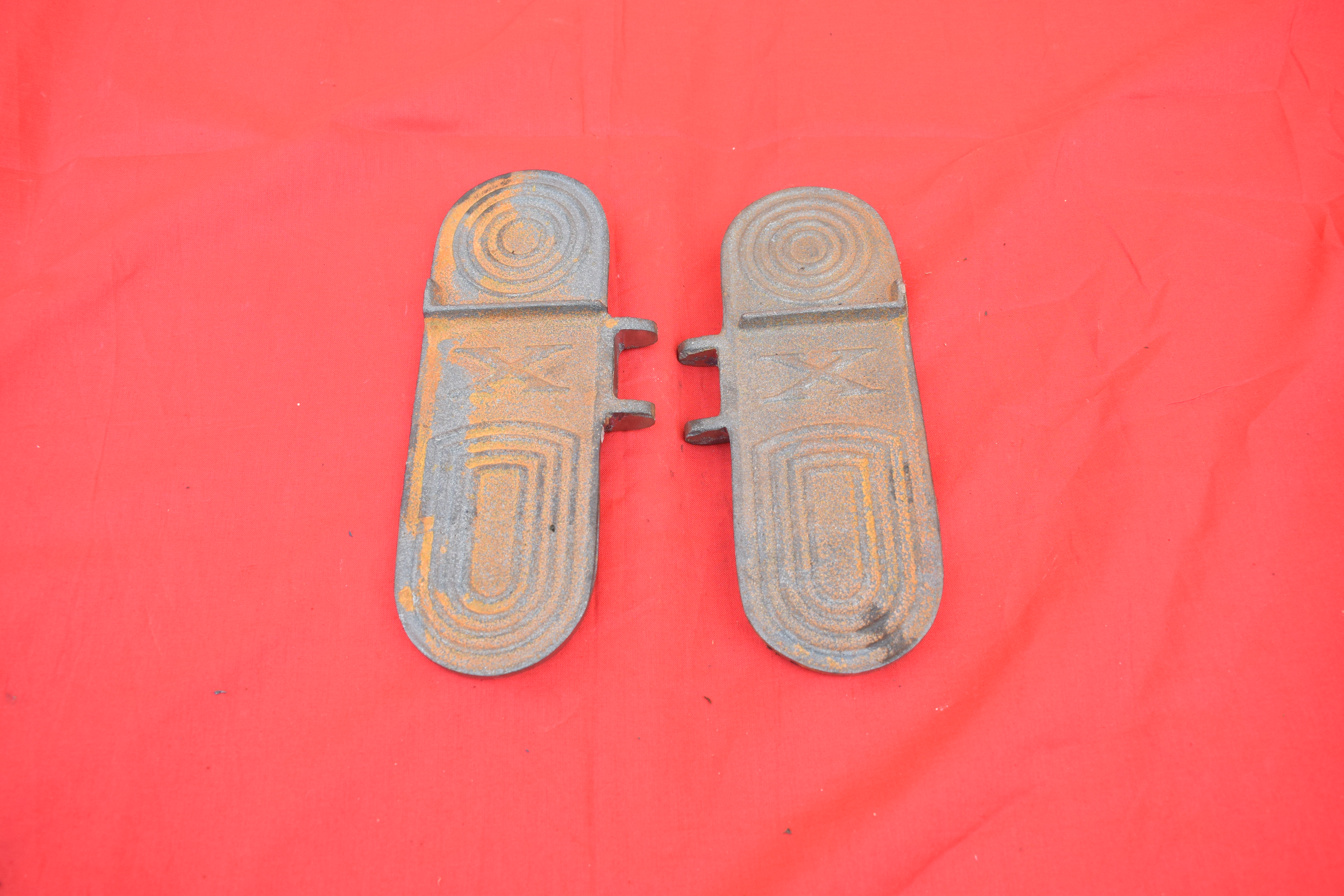 Footboard castings Excelsior 1914