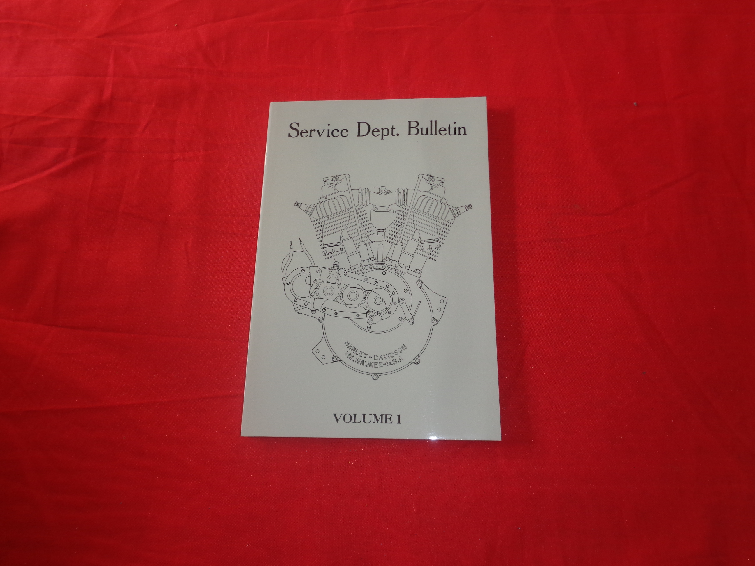 Service department bulletins book, shop dope Harley Volume 1
