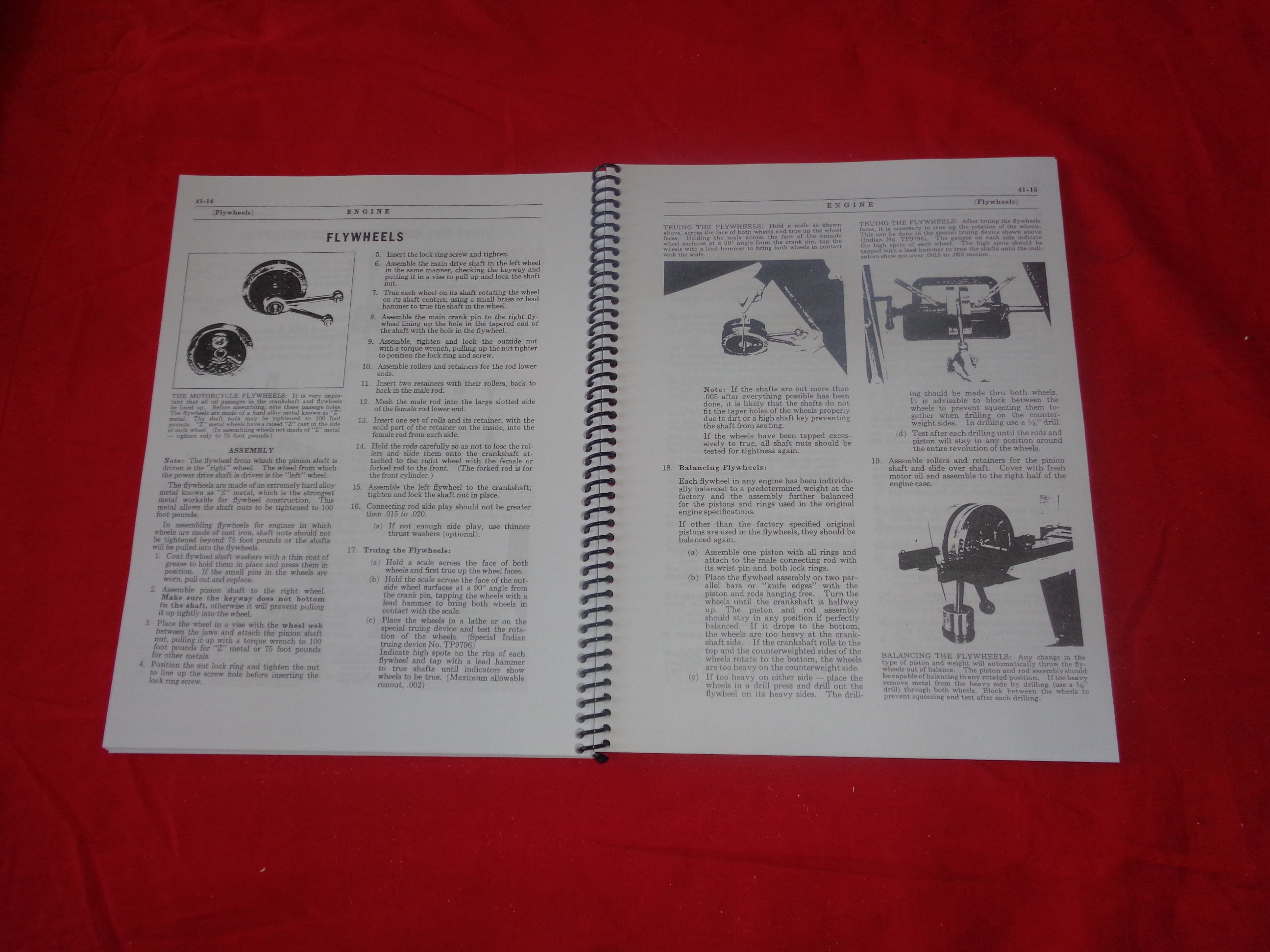 Operation & Maintenance manual Indian 741 & 640