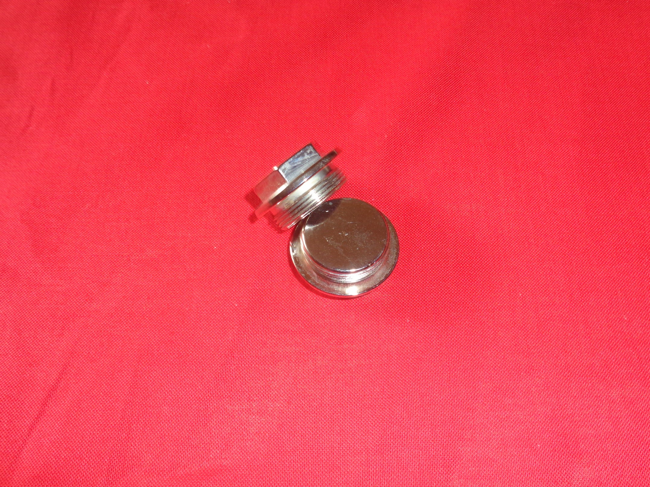 Handlebar end nuts Harley 1910-21