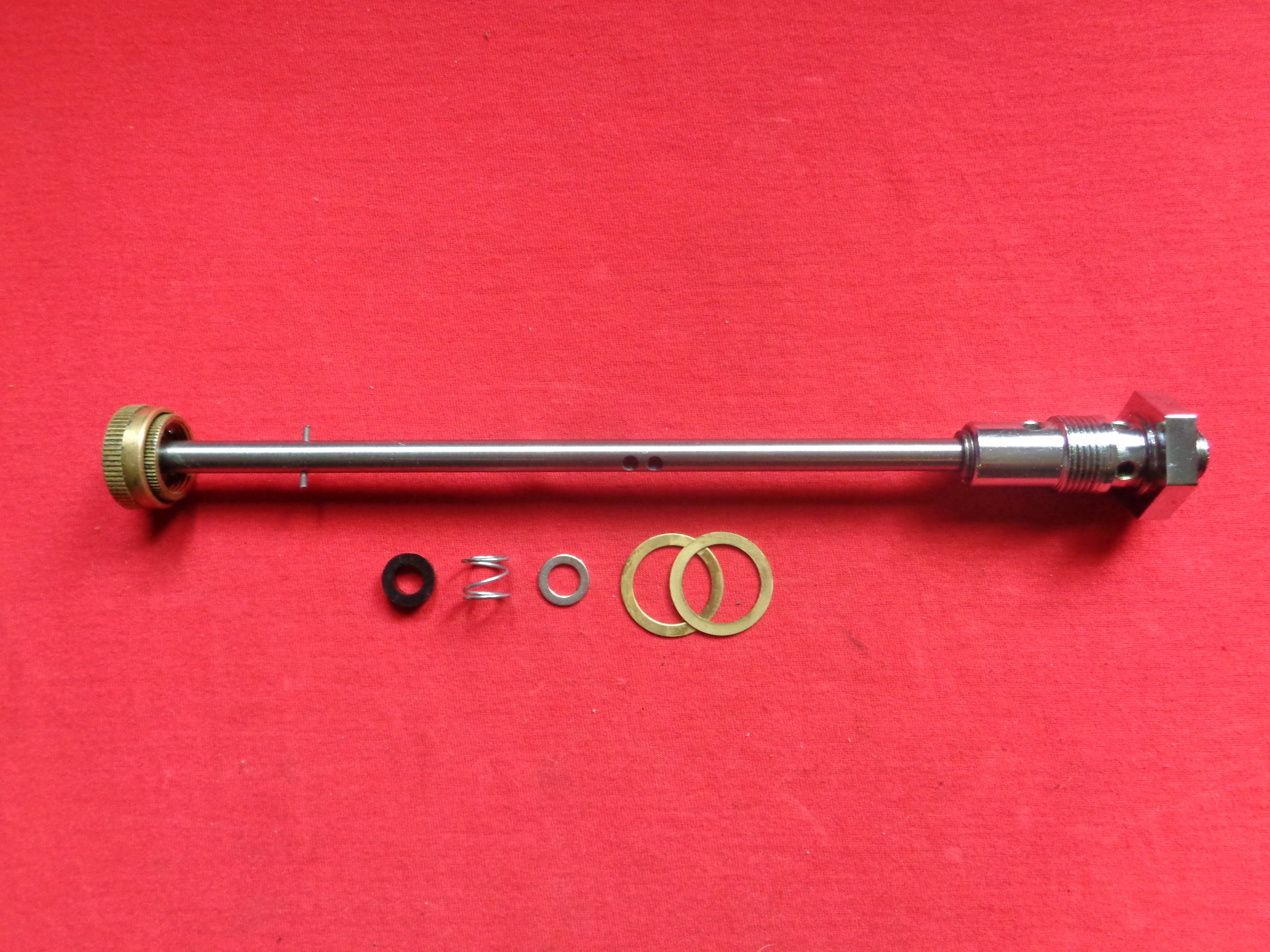 Fuel Petcock Shut-Off Rod Kit Harley 1950-64