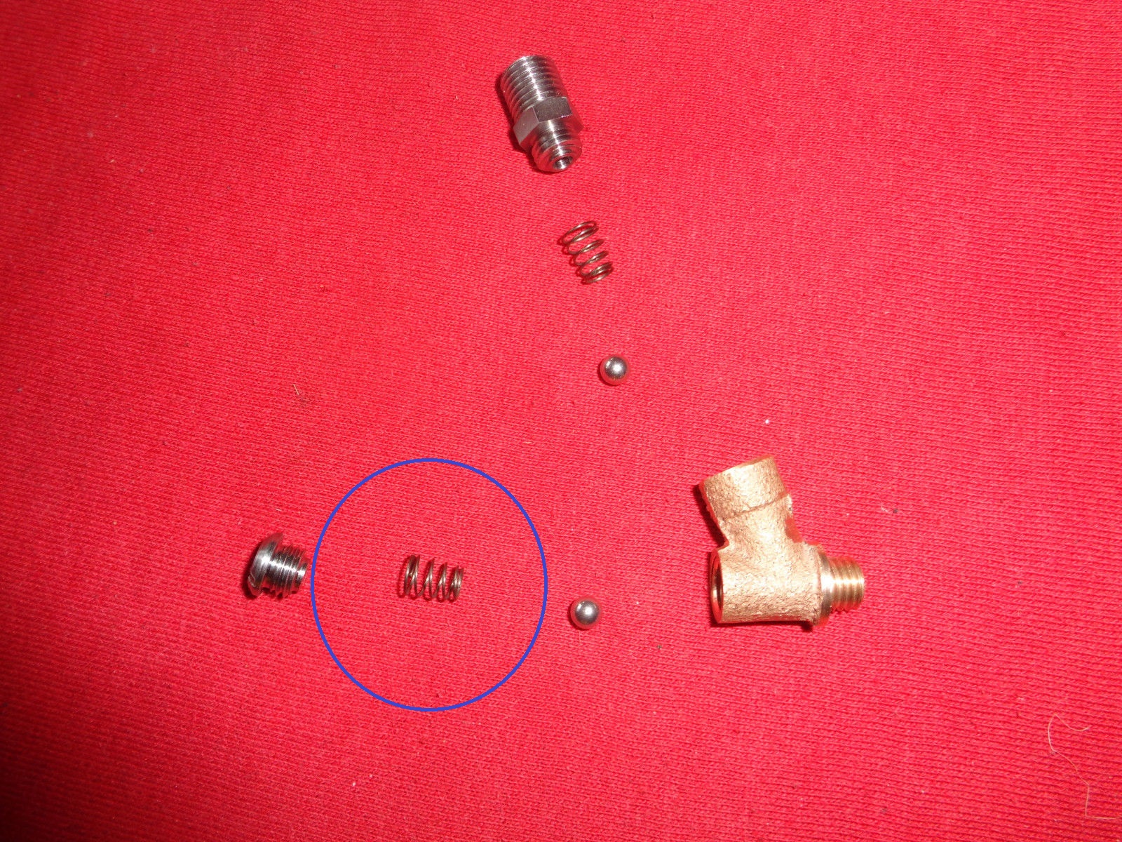 Oiler Outlet Valve Kit Indian Powerplus 1916-23 - 3