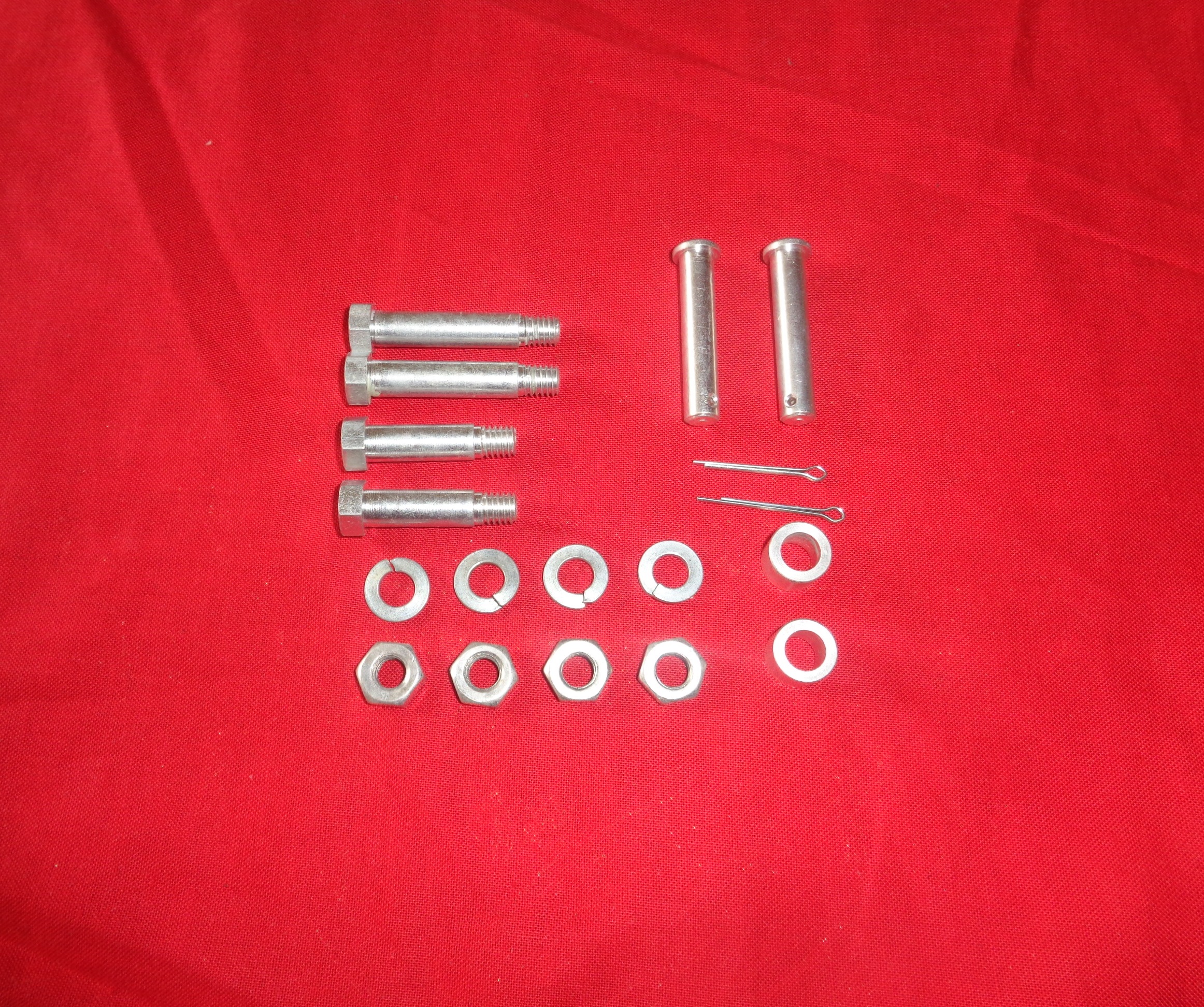 Footboard hinge bolt kit Buddy footrest Harley 1941-64