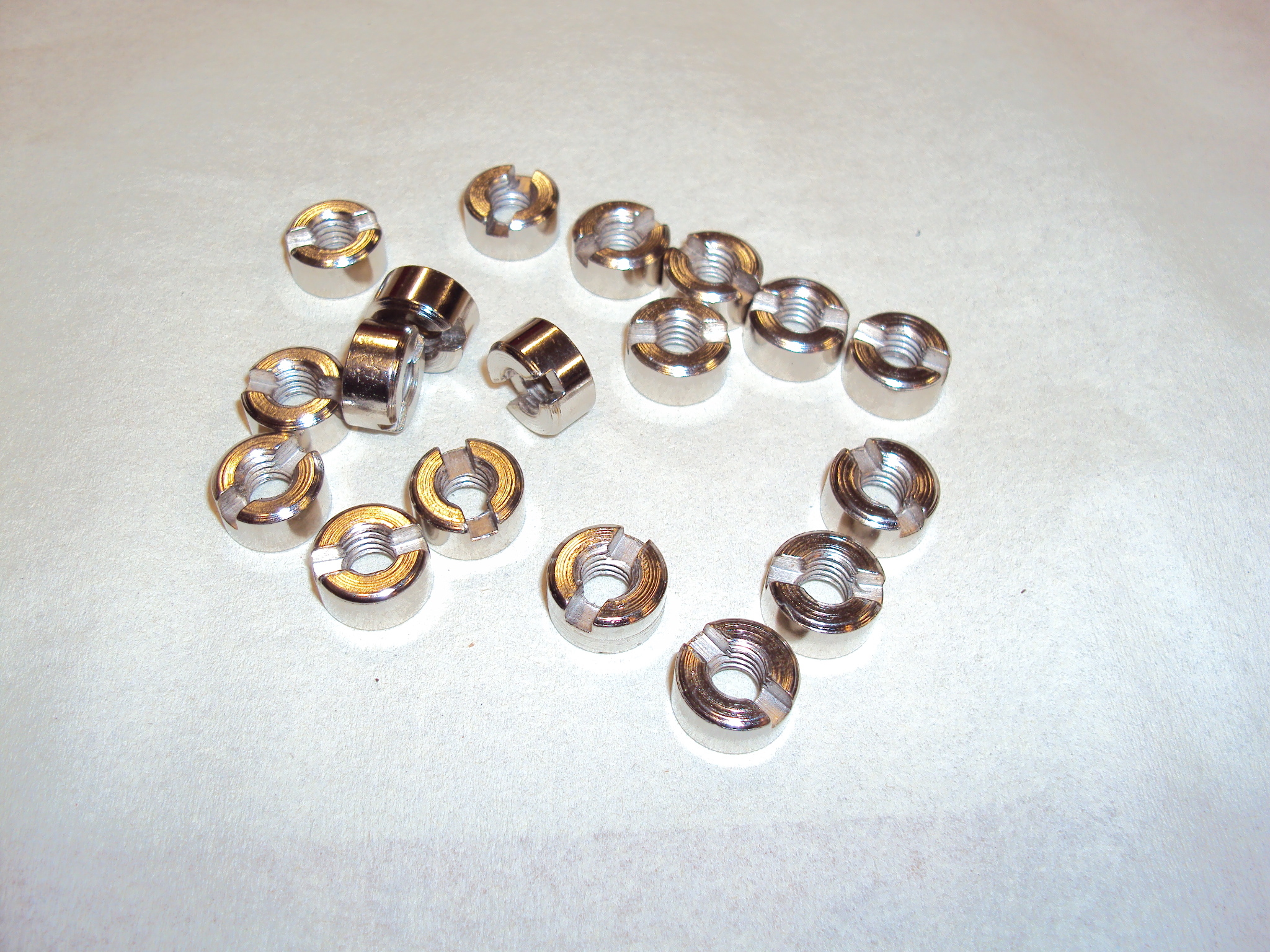 Crank Case Stud Nuts 1909-36 J, JD, Single & 45" twins