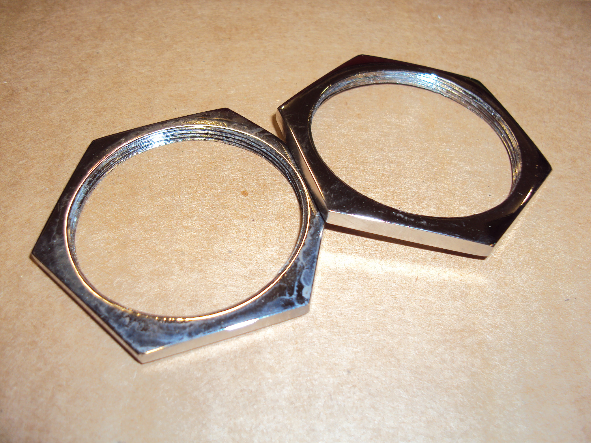 Shifter gate nuts 1916-35 Nickel