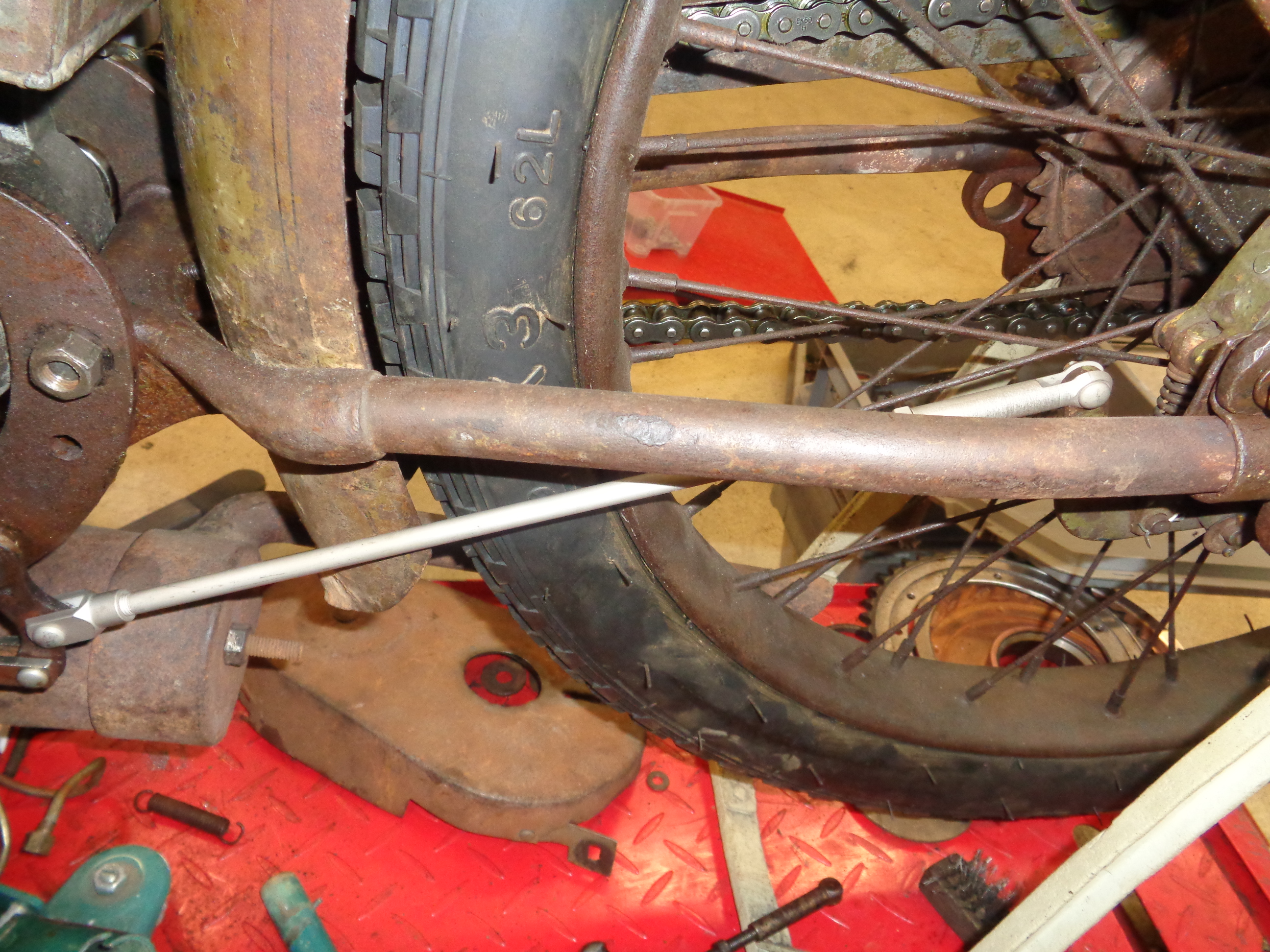Rear External Brake Rod  Excelsior 1915-24