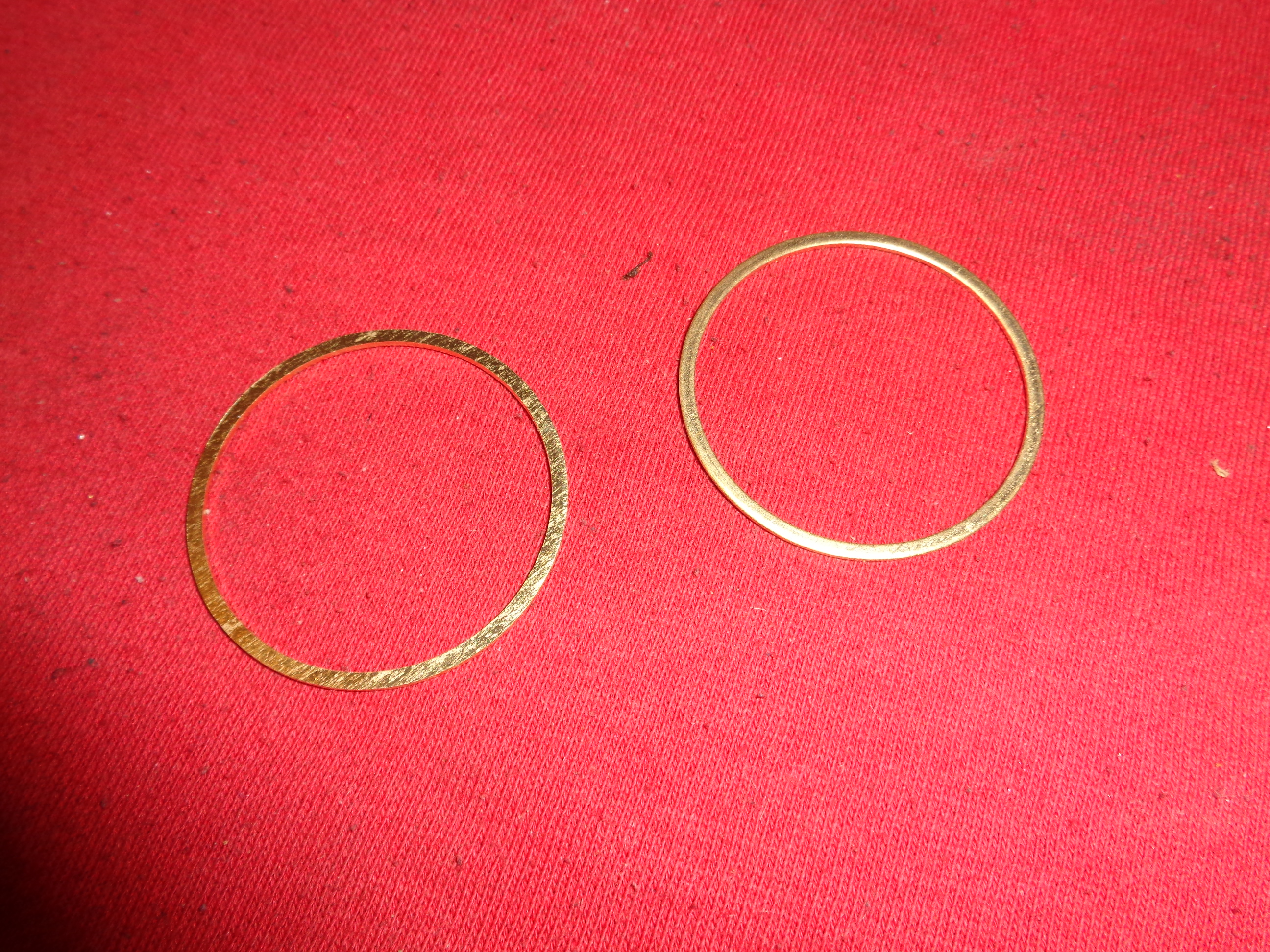 Exhaust pipe nipple Seals Harley J JD 1915-29