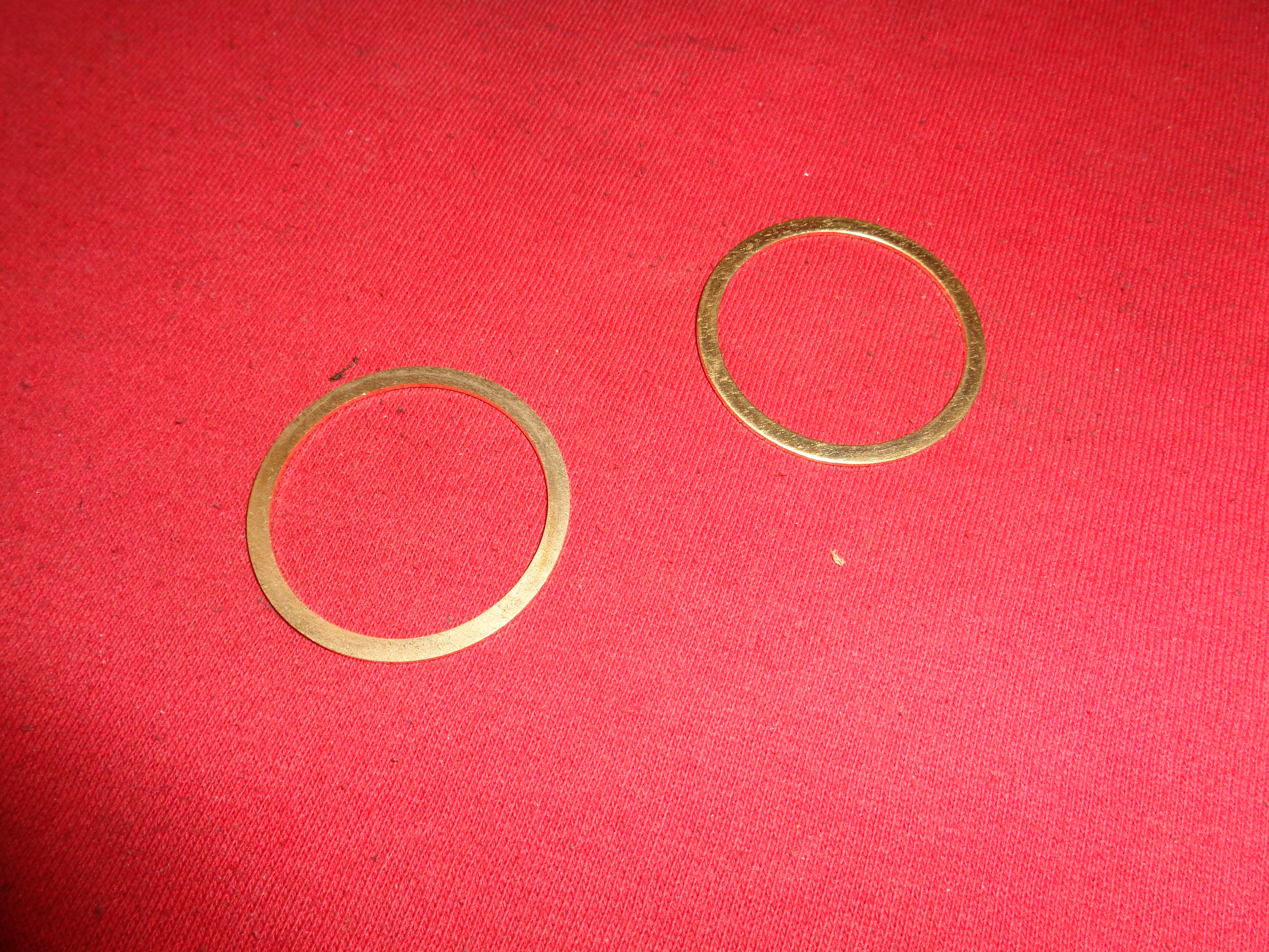Exhaust pipe nipple Seals Harley J JD 1915-29