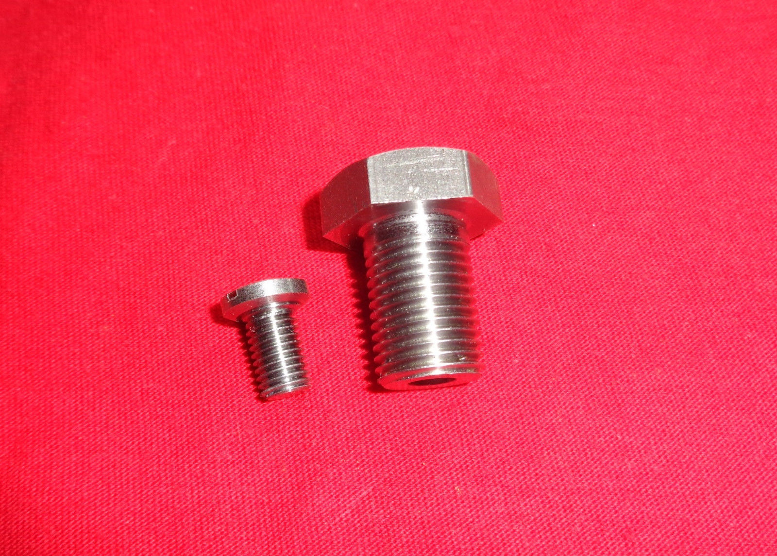 Clutch Internal Thrust Bolt & Oil Screw Excelsior 1916-24 - 2