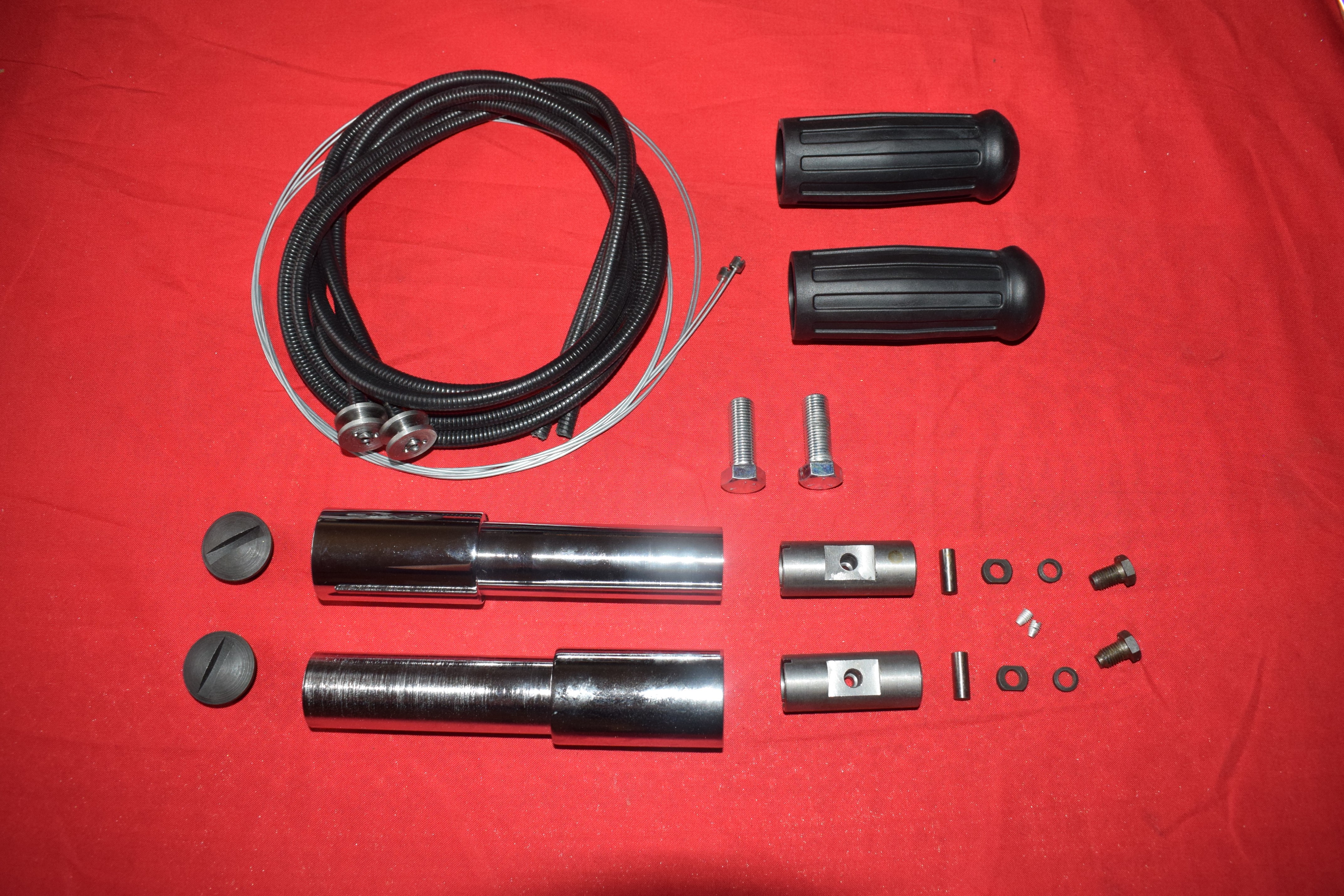 Throttle & Spark control kit Harley 1936-47