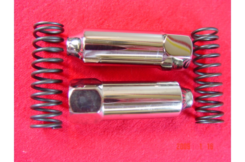 Intake Push Rod Covers & Spring Kit Harley JD & Singles 1919-29