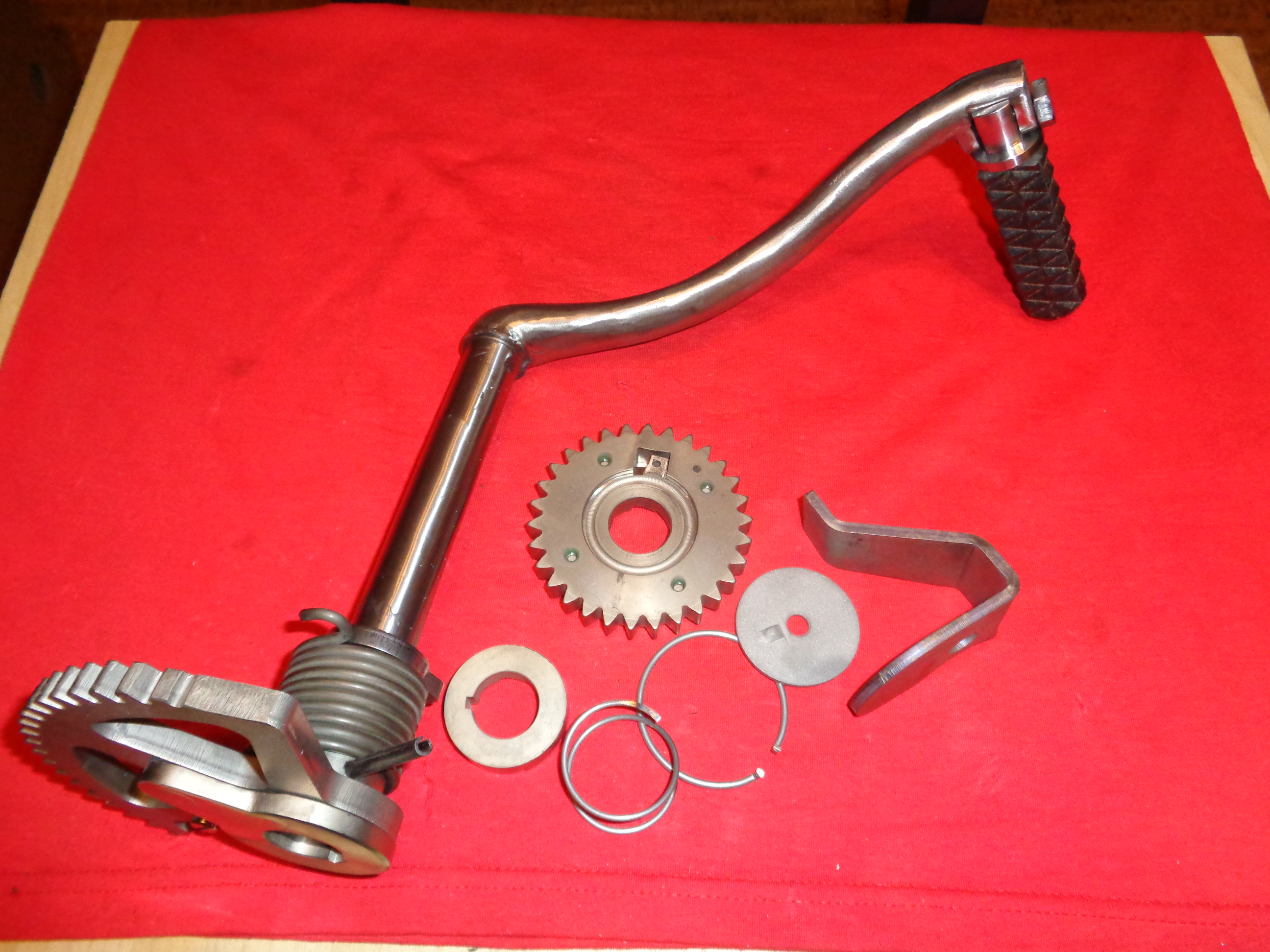 Excelsior Complete Kick Start Kit 1917-24 Left side Lever - 4