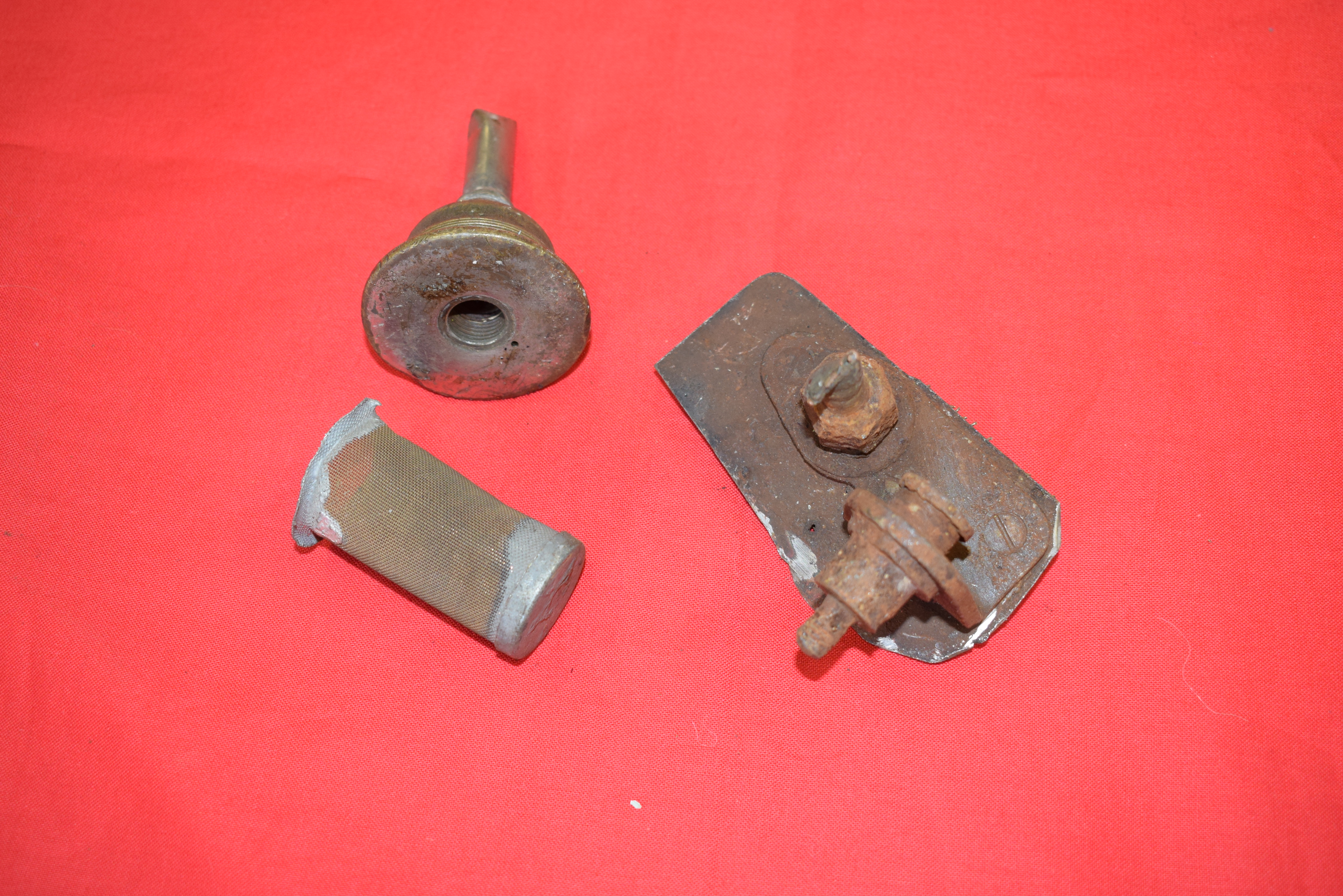 Tank Parts Lot Harley J JD B BA DL VL #158