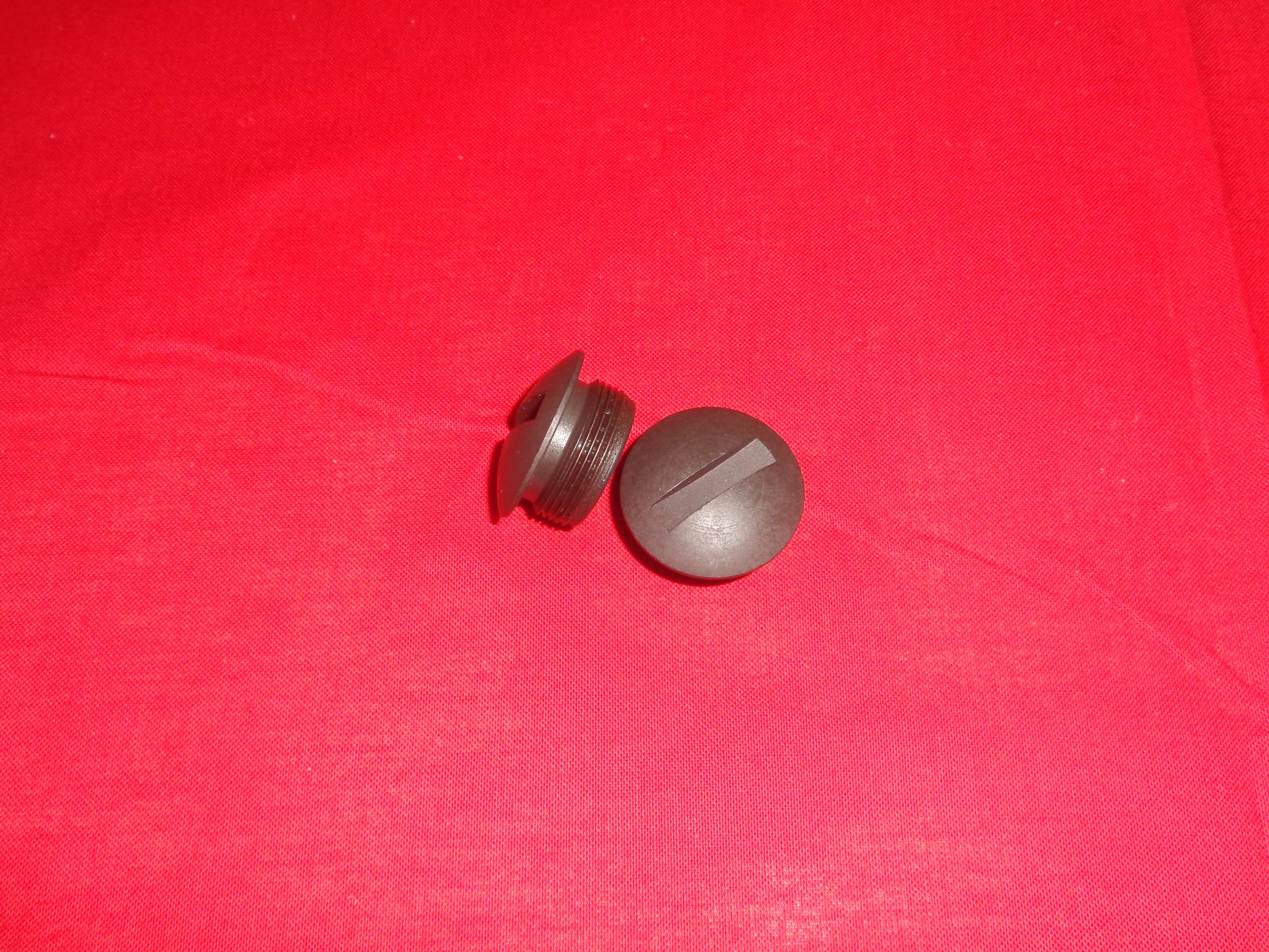 Handlebar end nuts Harley 1922-30 & BigTwin 1937-up