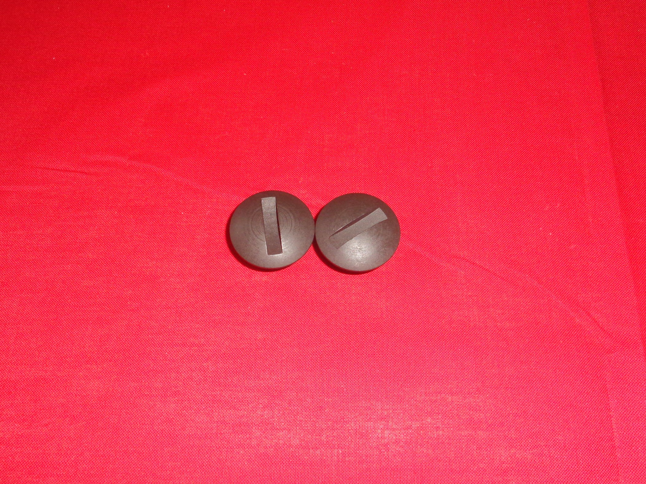 Handlebar end nuts Harley 1922-30 & BigTwin 1937-up