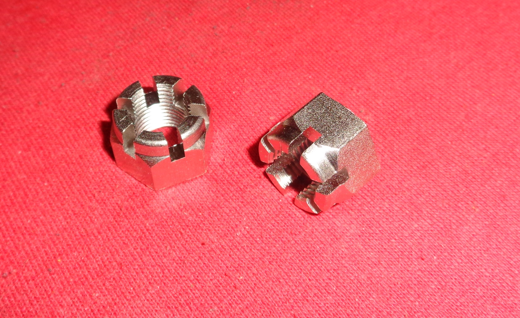 Front Axle Nuts  Harley J JD 1914-27 - 2