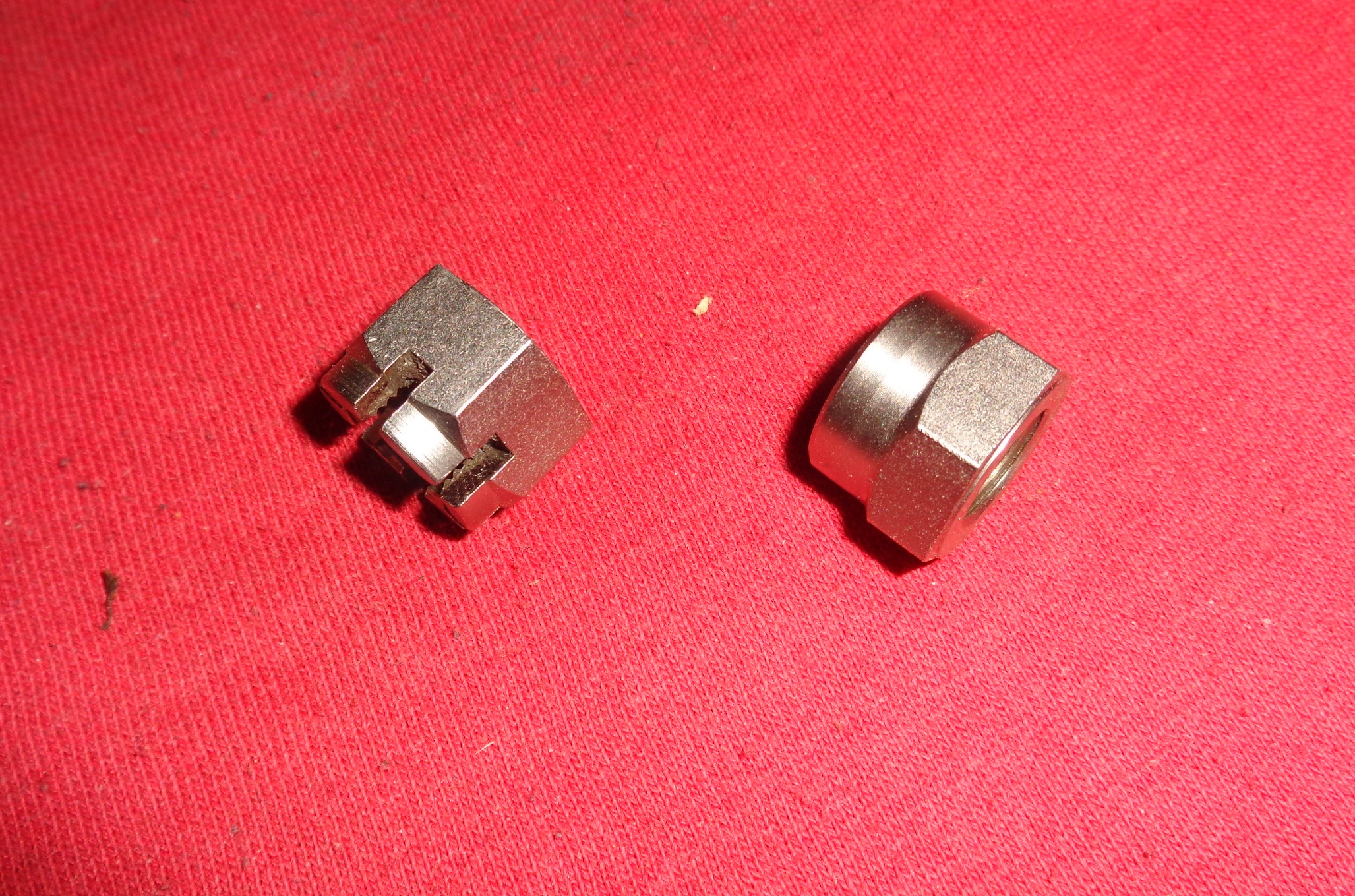 Front Axle Nuts  Harley J JD 1914-27