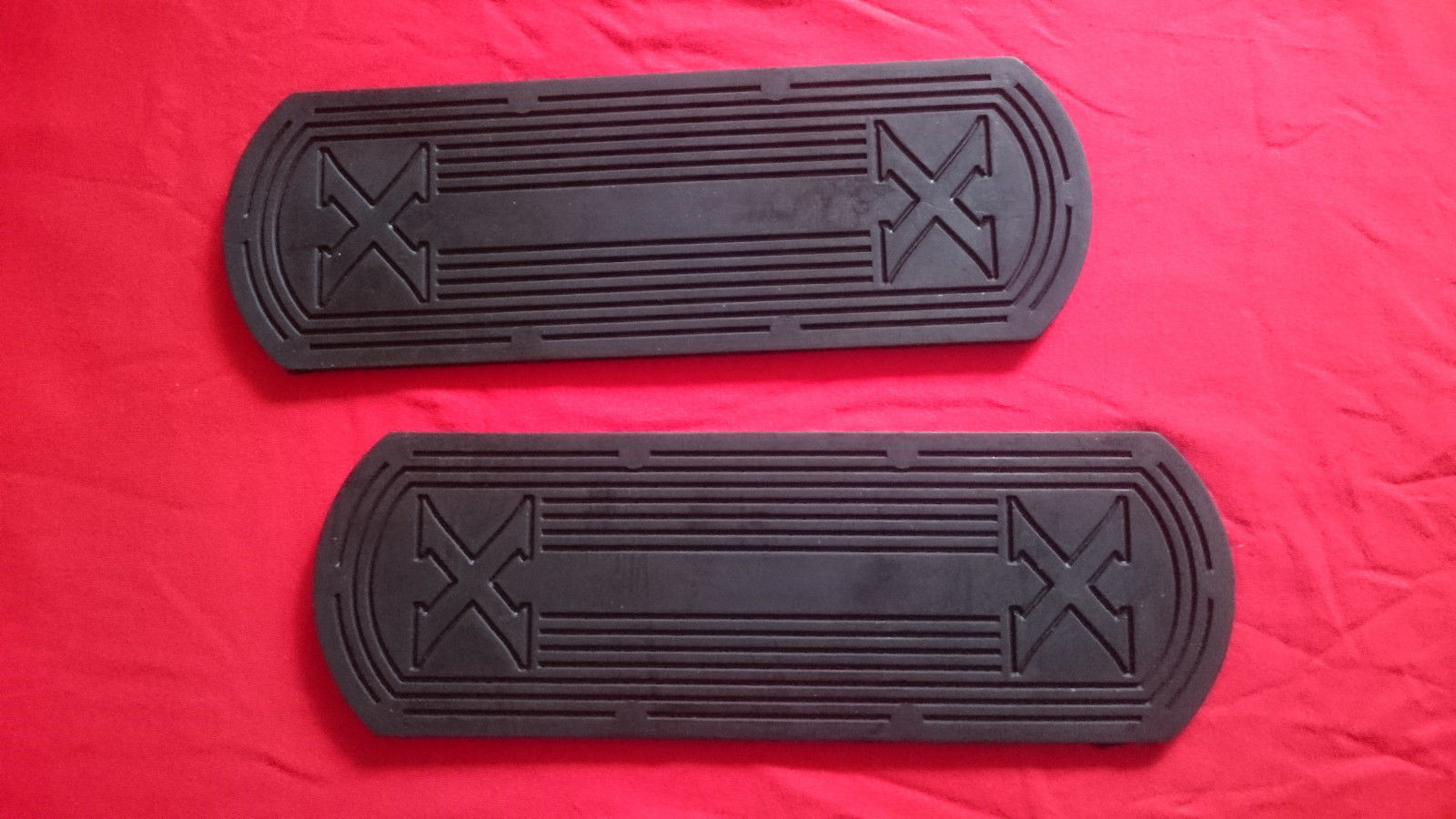 Footboard rubber mat kit Excelsior Super-X