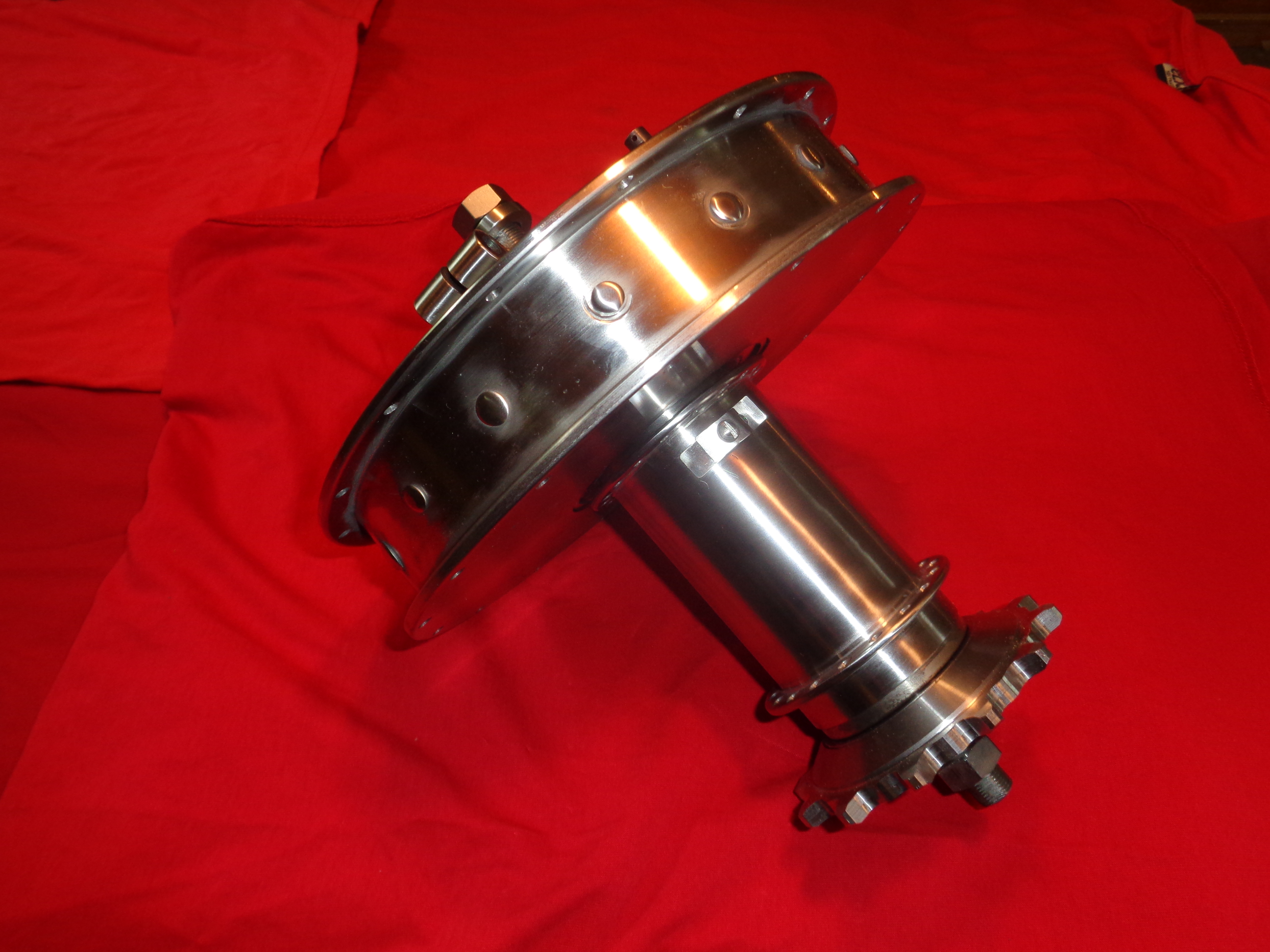 Rear Hub Complete with Clutch 1912-13 Belt drive - 2