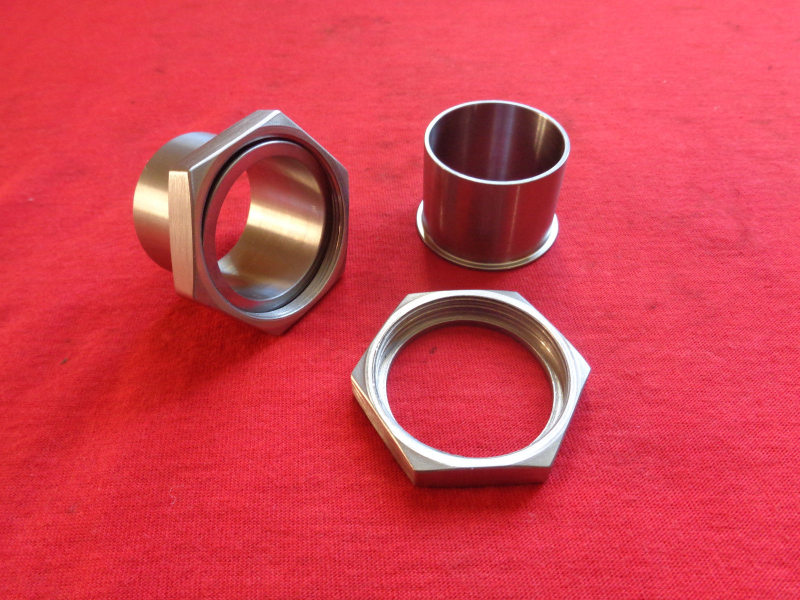 Manifold Tubes & Nuts Indian Powerplus 1920-23, Refno: 16A365 & 16A366 - 2
