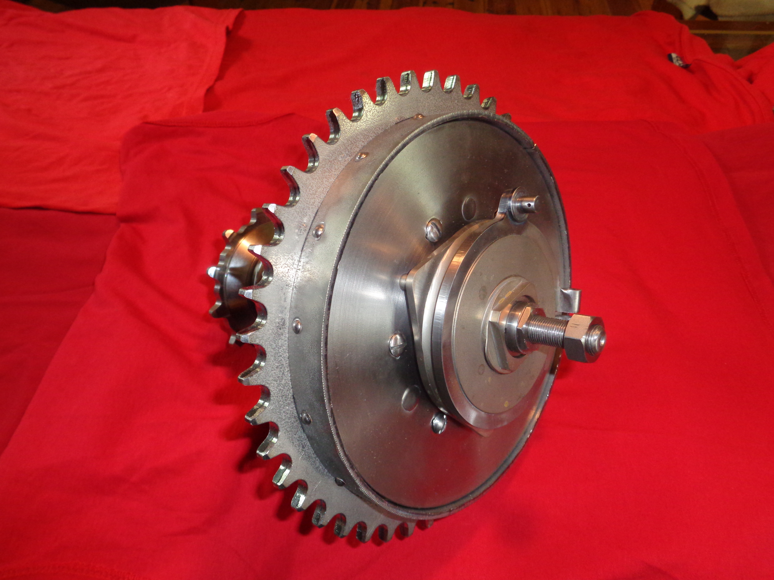 Rear Hub Complete with Clutch 1912-13 Chain drive