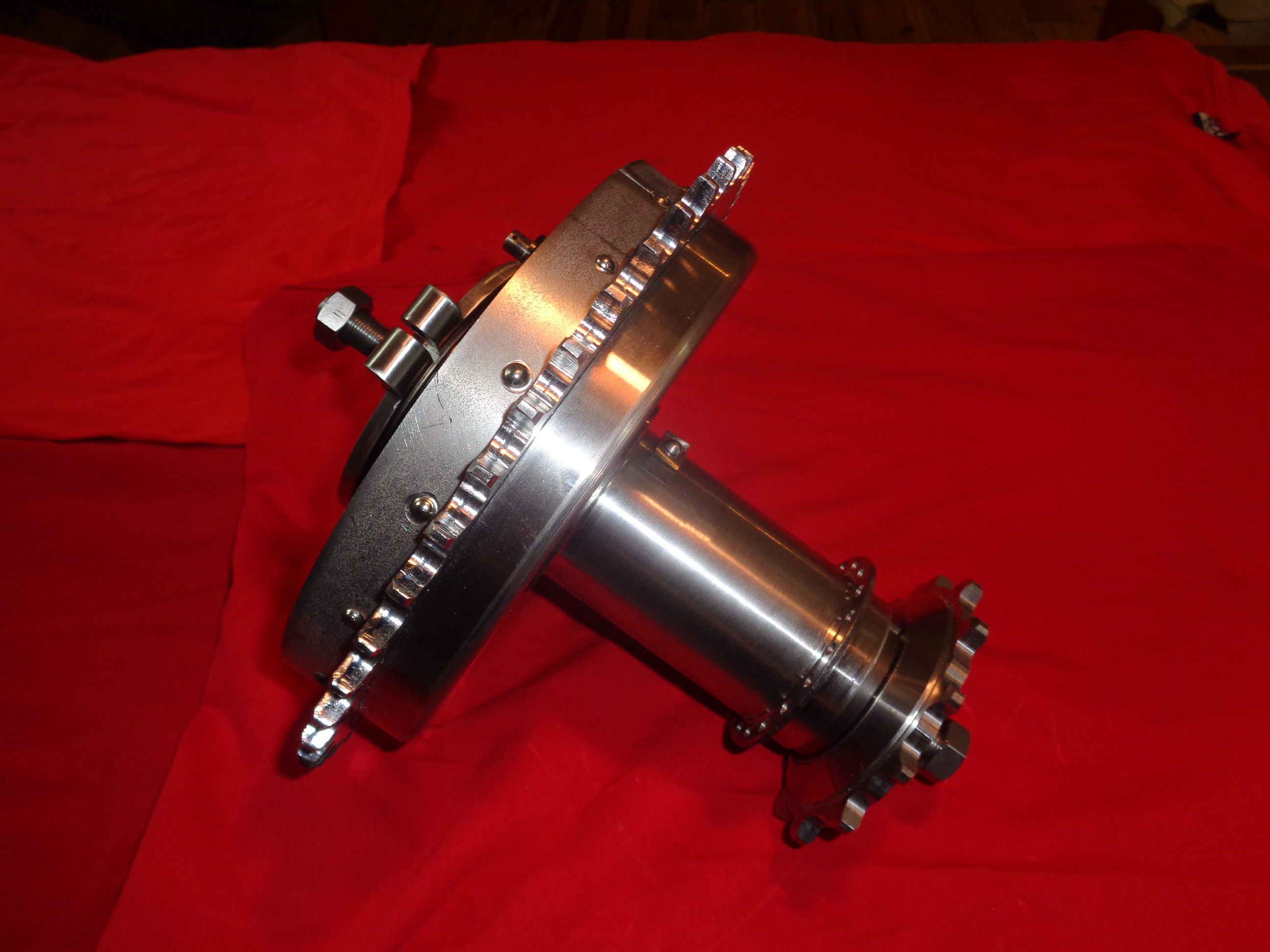 Rear Hub Complete with Clutch 1912-13 Chain drive - 2
