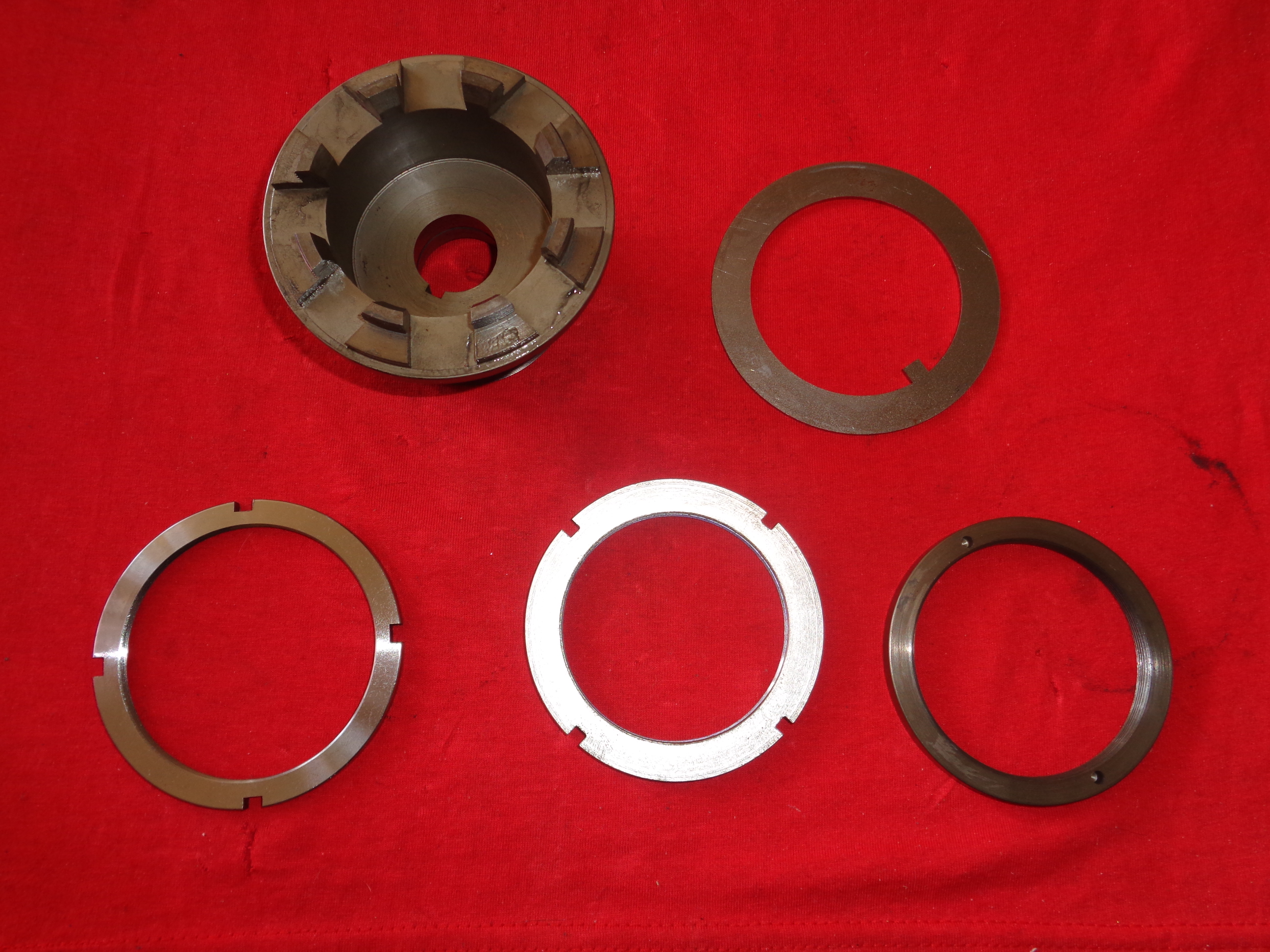 Free-Wheel Clutch Hub and Parts 1915-17