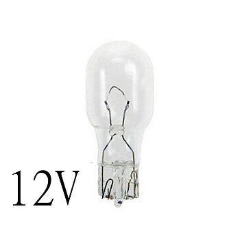 10 Ampoules wedge 12V. 18w. T15 w2.1x9.5d