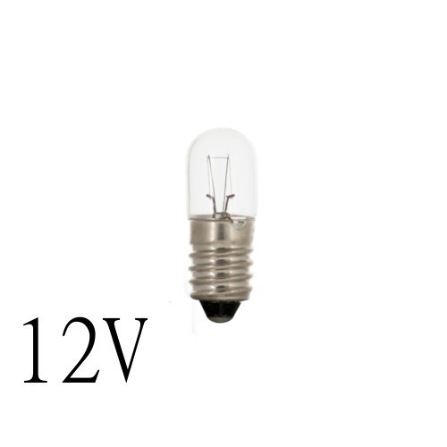 Signallampa E10 T10x28 420mA 5W 12V - lamportillallt