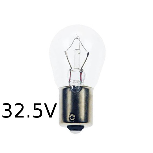 Ampoule de garage Sommer Ba15s 32,5V 18W