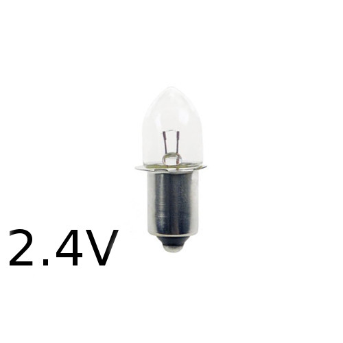 Ficklampslampa krypton P13,5 750mA 3,6V lamportillallt Ficklampslampa krypton P13,5 1000mA 2,4V lamportillallt
