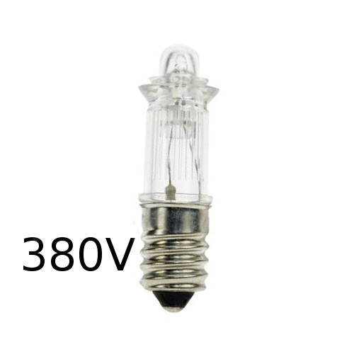 Glimlampor E14 lamportillallt Glimlampa utan inbyggt motstånd E14 2mA 110V lamportillallt