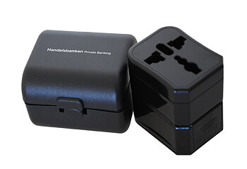 Reseadapter svart