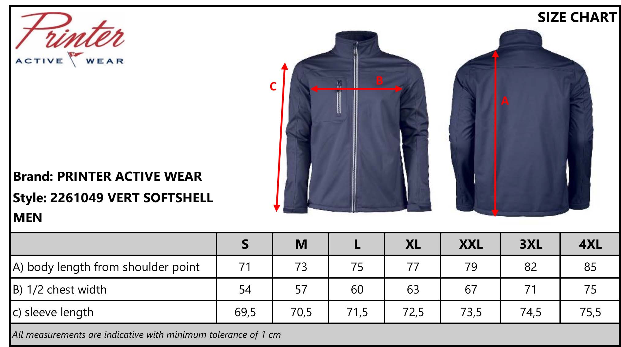 Jacka softshell herr  - 3