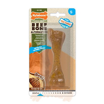 Nylabone Puppy Beef Bone / S