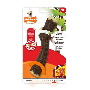 Nylabone Bacon Wooden Stick / XL