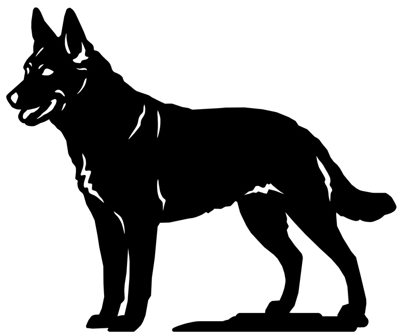 Grupp 1 - FCI  nr. 293 / Australian Kelpie (Siluett)