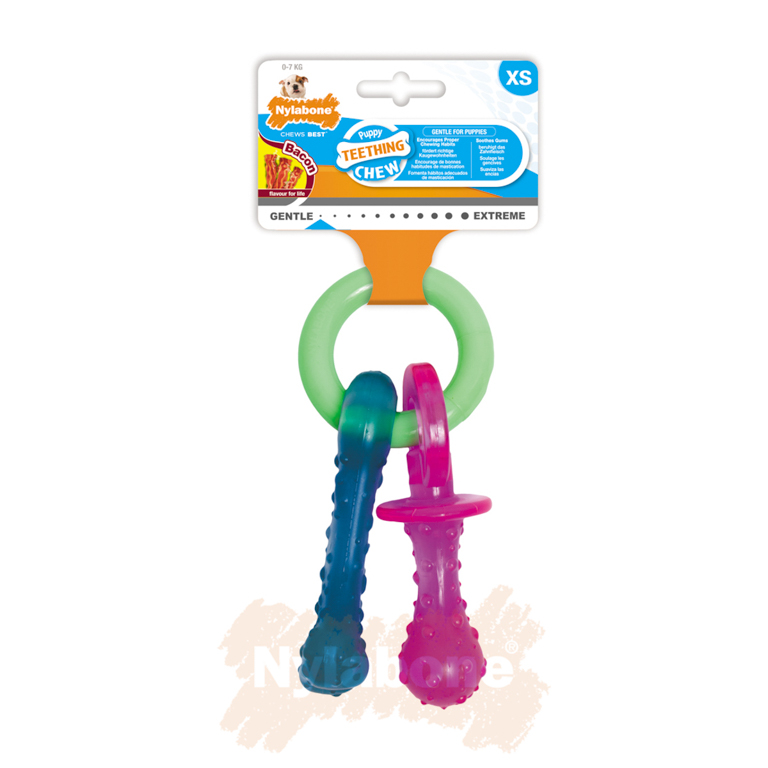 Nylabone Puppy Bacon Pacifer / XS