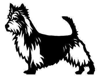 Grupp 3 - FCI nr. 8 / Australisk Terrier (Siluett)