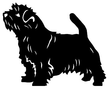 Grupp 3 - FCI nr. 272 / Norfolkterrier (Siluett)