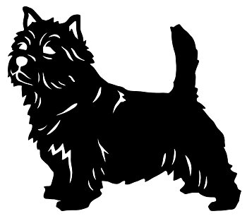 Grupp 3 - FCI nr. 72 / Norwichterrier (Siluett)