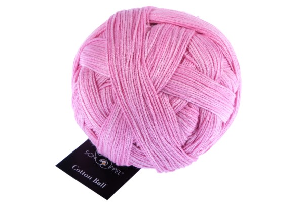 Bomullsgarn Schoppel - Cotton Ball Hallonsorbet - House of Hildur