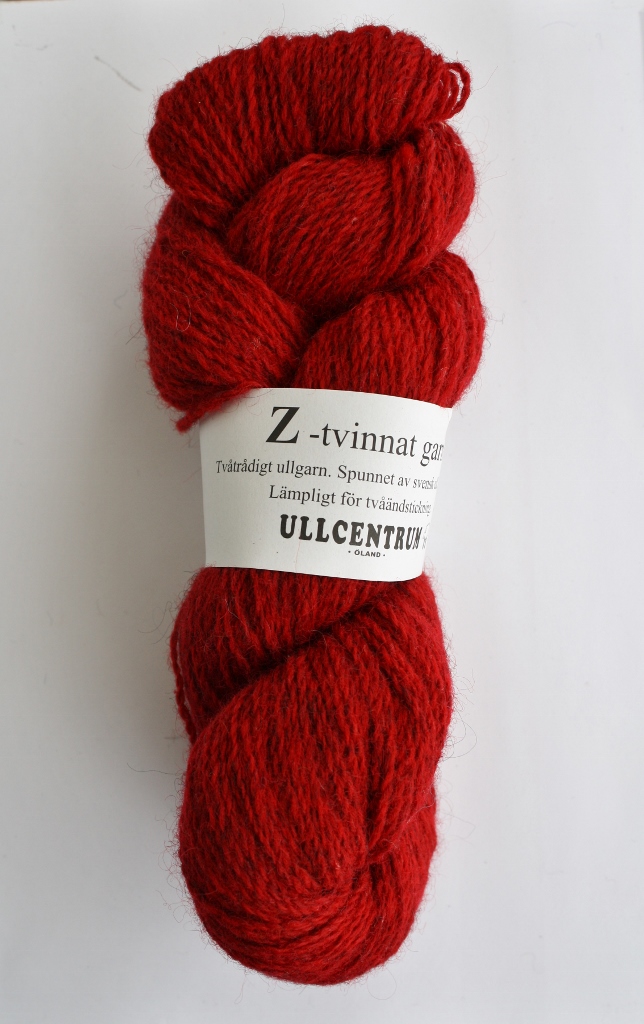 Z-tvinnat ullgarn - 9