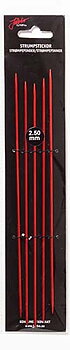 Strumpstickor Röd 2,0-3,5 mm