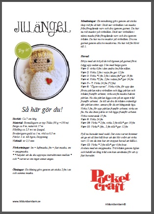 Mönster Julängel