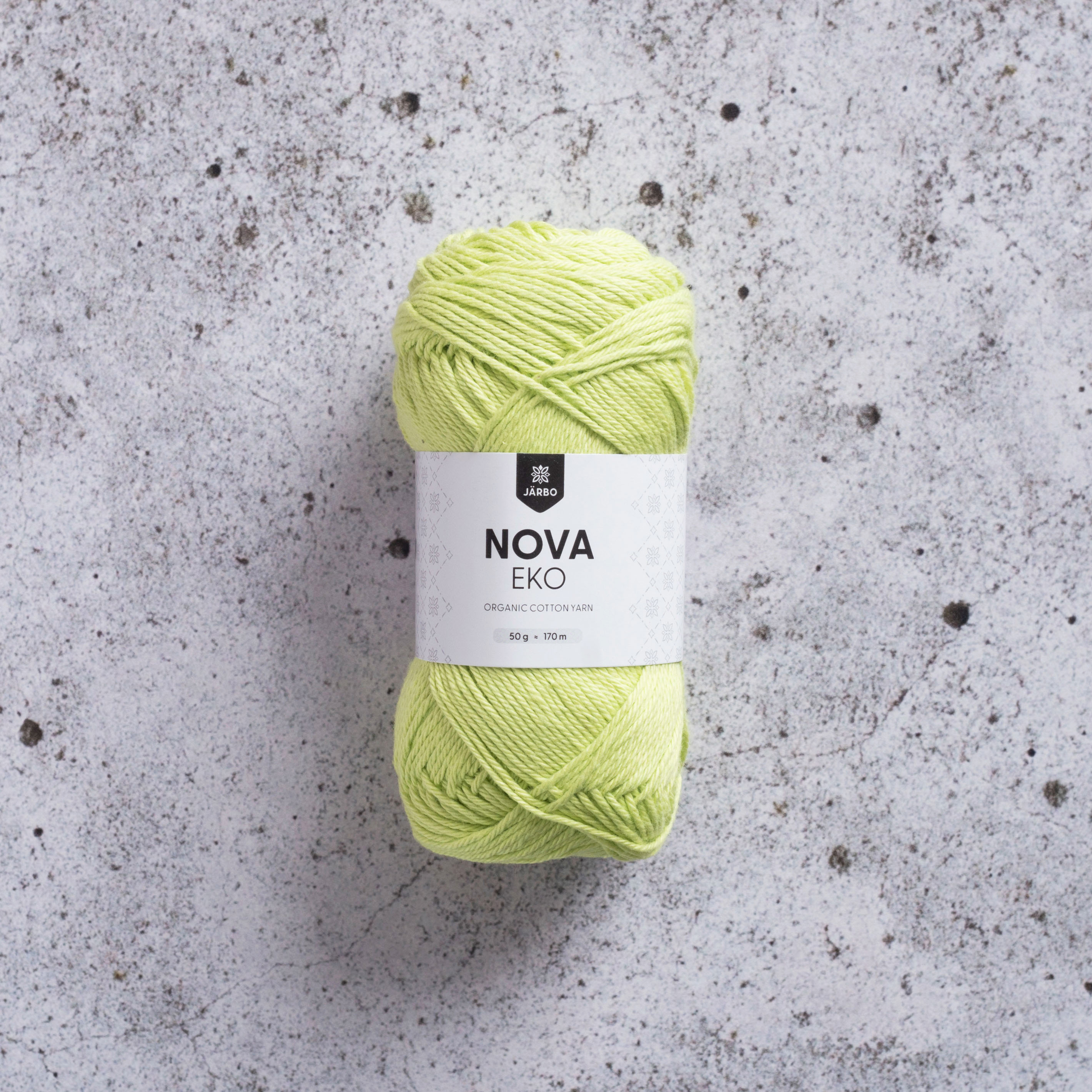 Bomullsgarn Järbo - Nova Eko Lime - House of Hildur