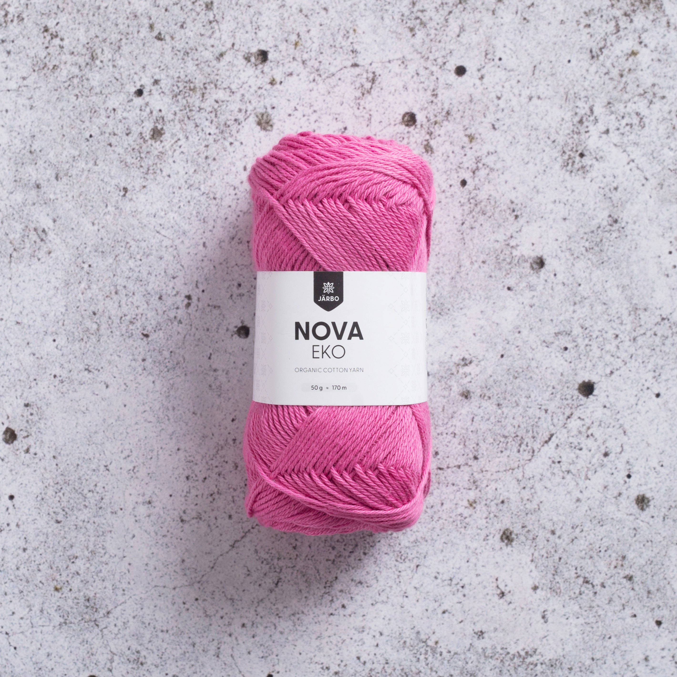 Bomullsgarn Järbo - Nova Eko Cerise - House of Hildur