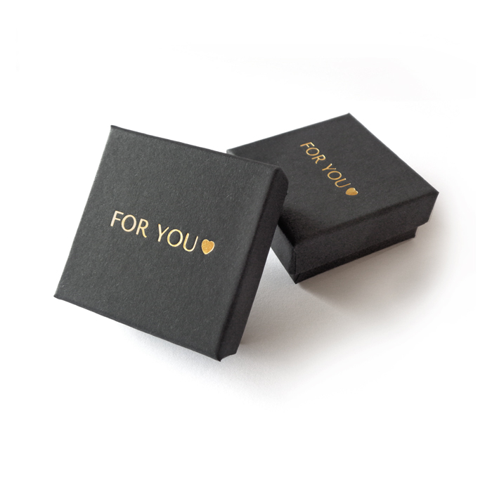 Glatt skinnende ring i gullstål - rett 2 mm bred - 7