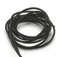 Svart krage 115 cm